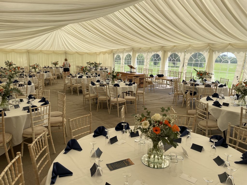 line wedding marquee Interior-of-a-lined-wedding-marquee-jpg