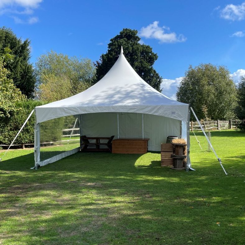 pagoda style wedding marquee