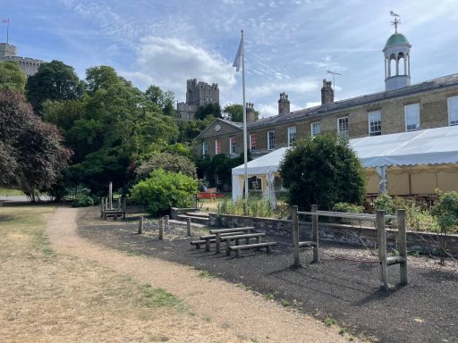 Marquee At St. George's School Windsor